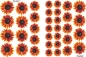 Preview: Flower Set 12-Mini-36 Stück
