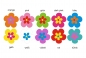 Preview: Hippie Flower Set 030 - in edler Matt Optik