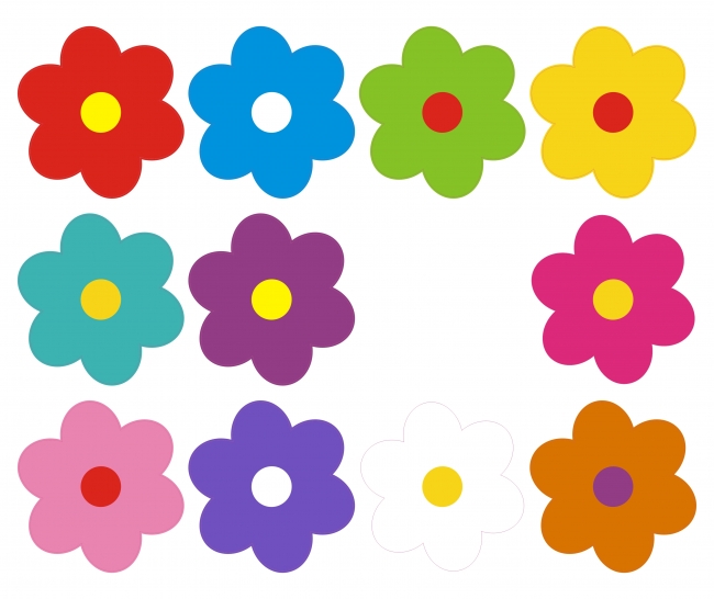Hippie Flower Set 027