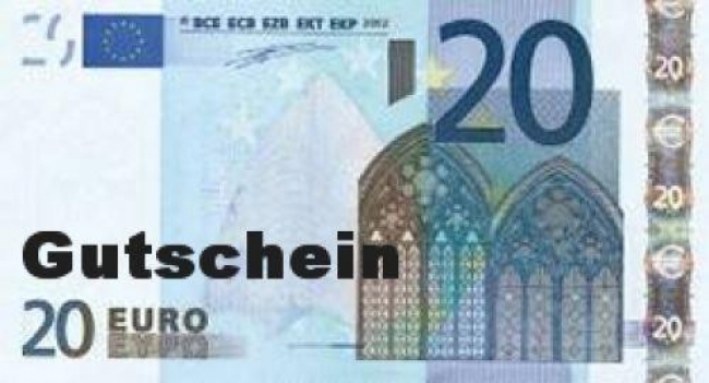Gutschein über 25,- Euro