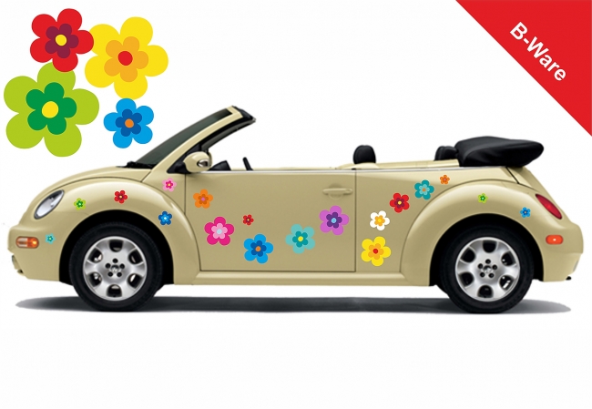 Hippie Flower Set 039 - B Ware - 24 Stück