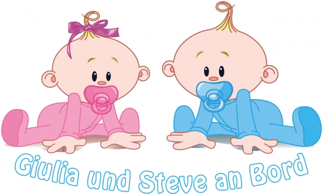 Baby an Bord 03 - Wunschtext