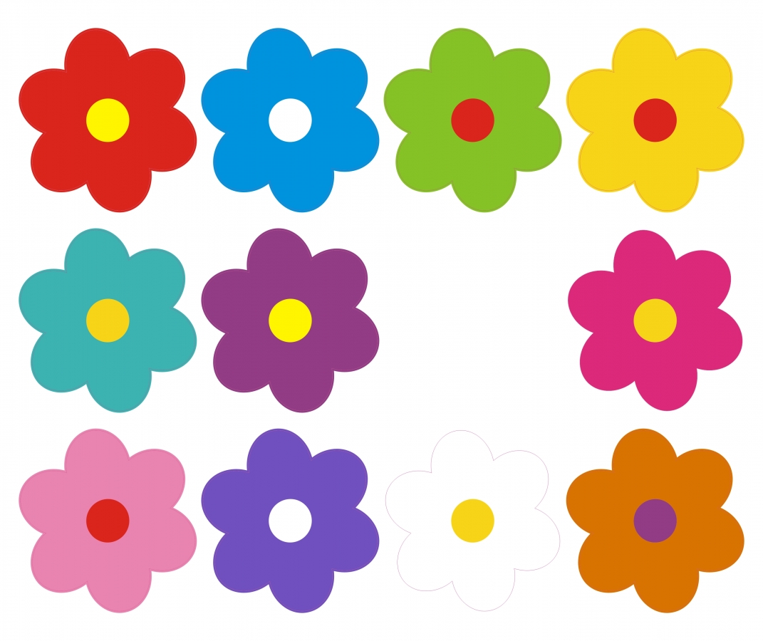 Hippie Flower Set 027