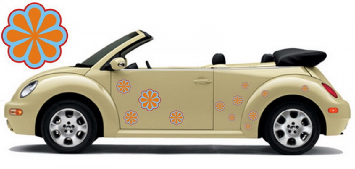 Hippie Flower Set 012