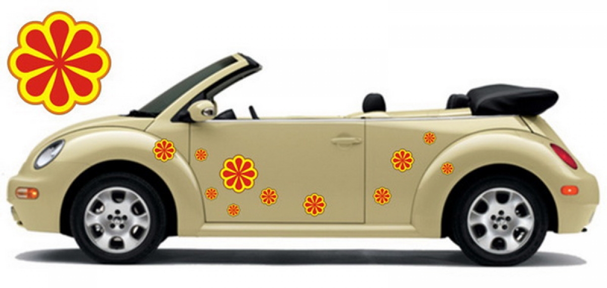 Hippie Flower Set 013