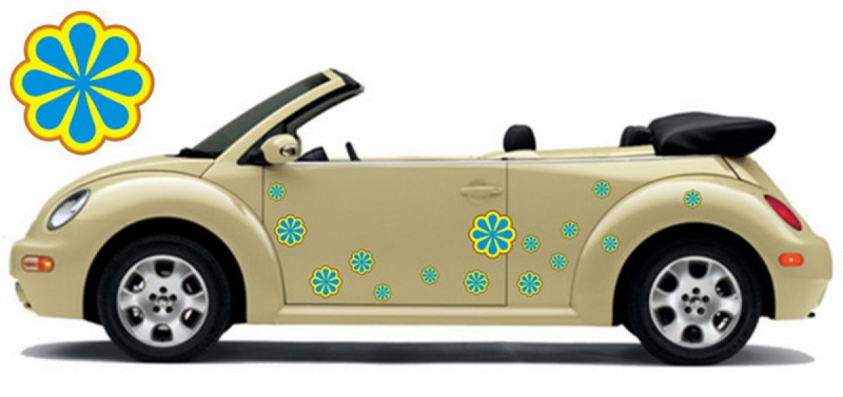 Hippie Flower Set 014