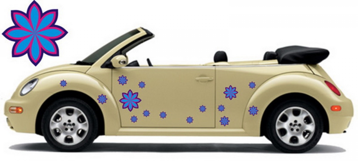 Hippie Flower Set 020