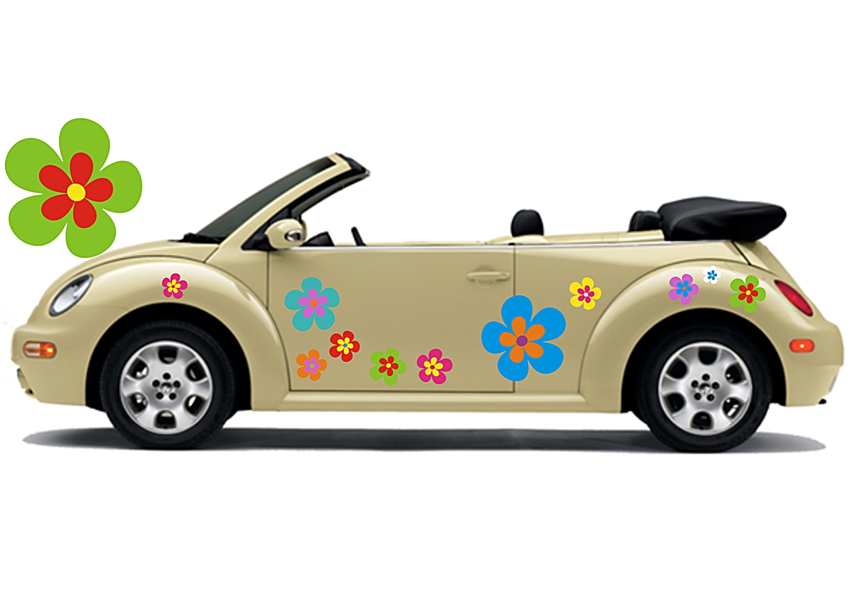 Hippie Flower Set 030 - in edler Matt Optik