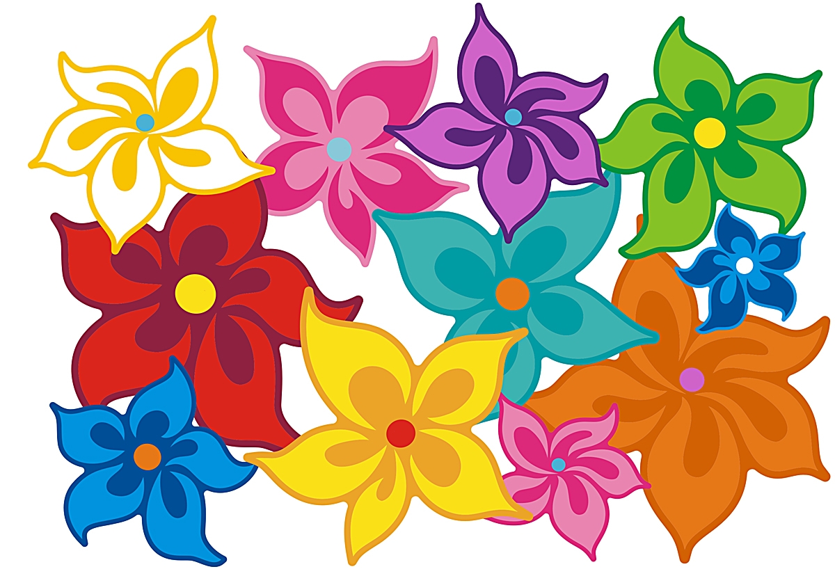 Hippie Flower Set 036