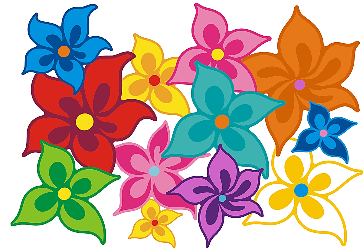 Hippie Flower Set 038